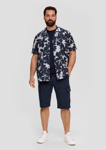 s.Oliver Regular Cargo trousers in Blue