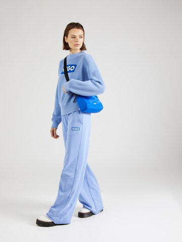 HUGO Pullover 'Sloger' in Blau