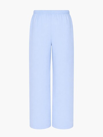 Wide leg Pantaloni 'Everyday Relaxed Fit Straight Pants' di cfab (formerly creamy fabrics) in blu
