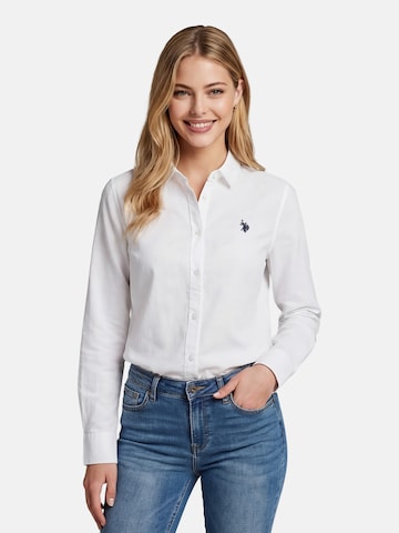 U.S. POLO ASSN. Blouse in White: front