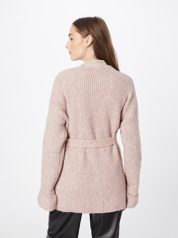 ABOUT YOU Knit Cardigan 'Laura' in Pink