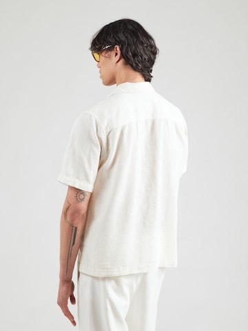 Only & Sons Regular fit Button Up Shirt 'ONSCaidenly' in White