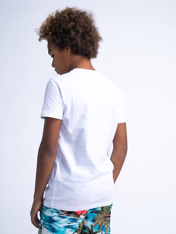 Petrol Industries Shirt 'Sunkissed' in White