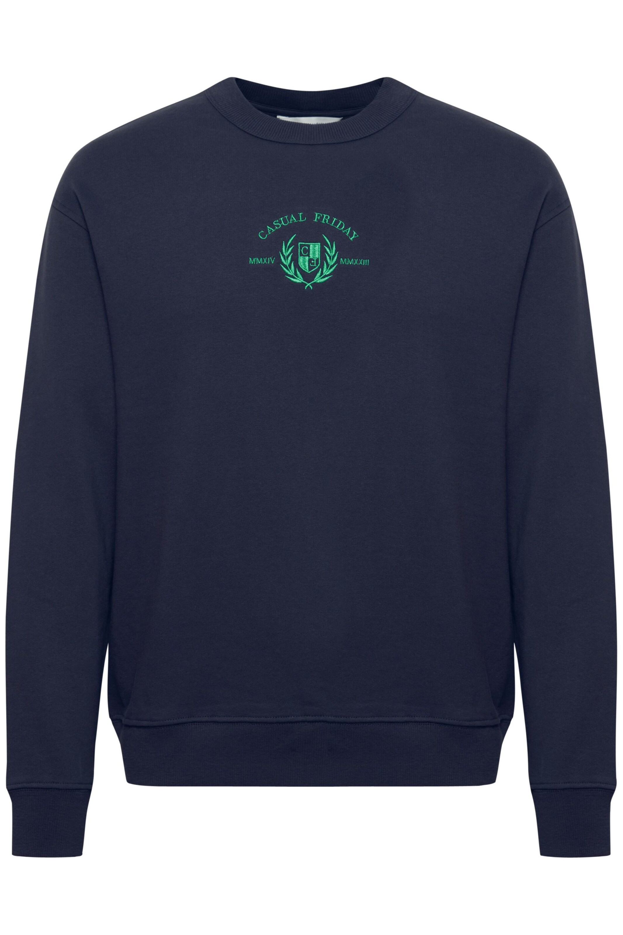 Casual Friday Sweatshirt 'Sage' in Blue: front