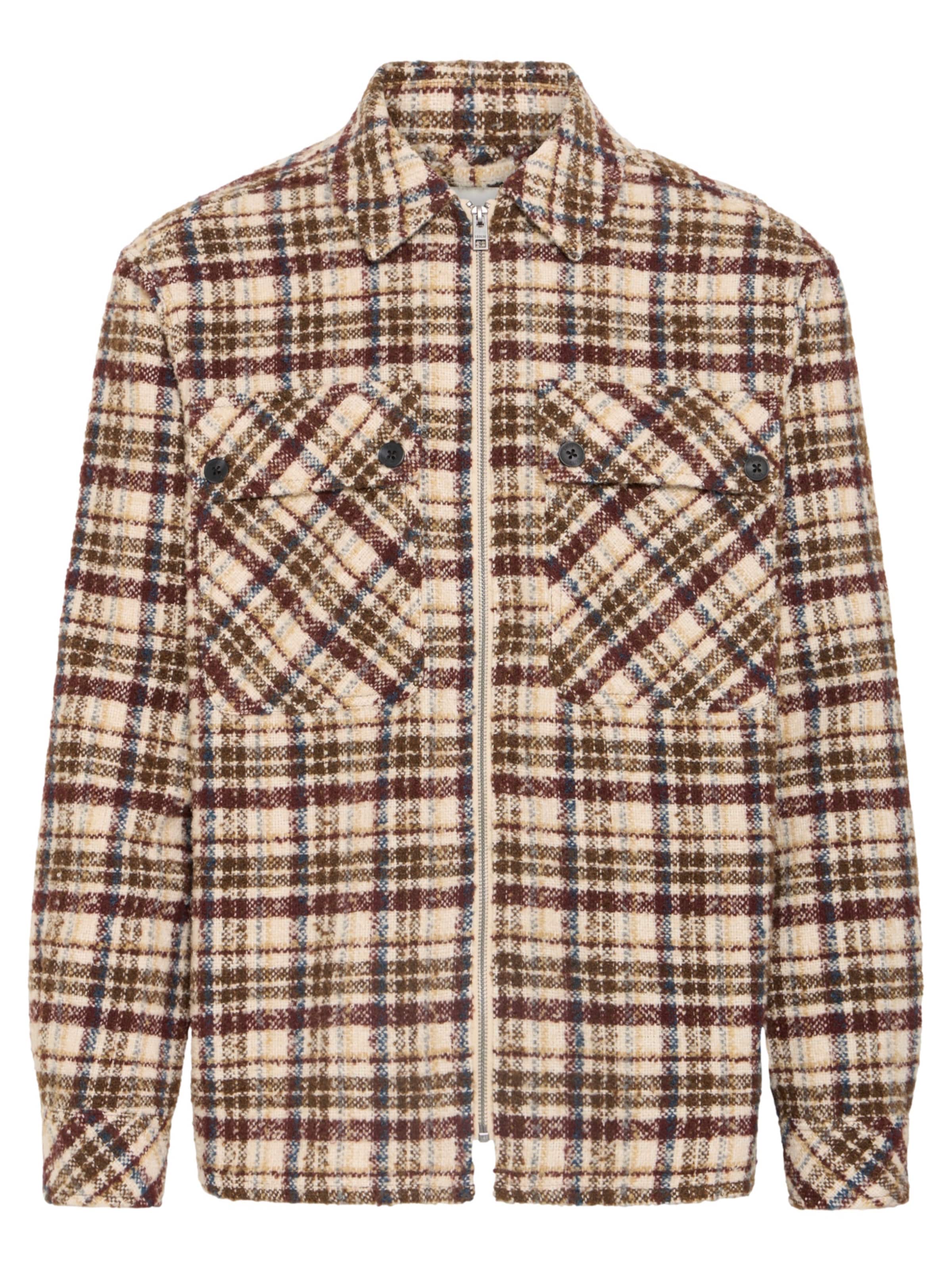 !Solid - Chaqueta de entretiempo 'Slade' en marrón: frente