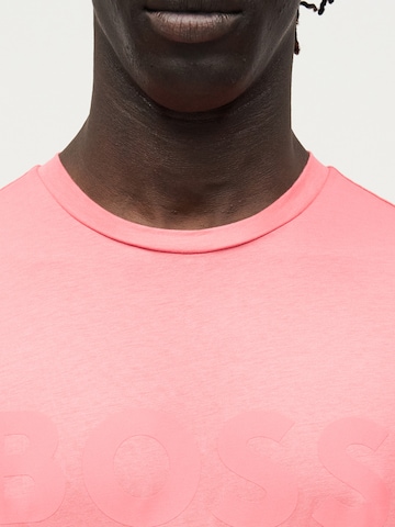 BOSS Футболка 'Thinking 1' в Красный