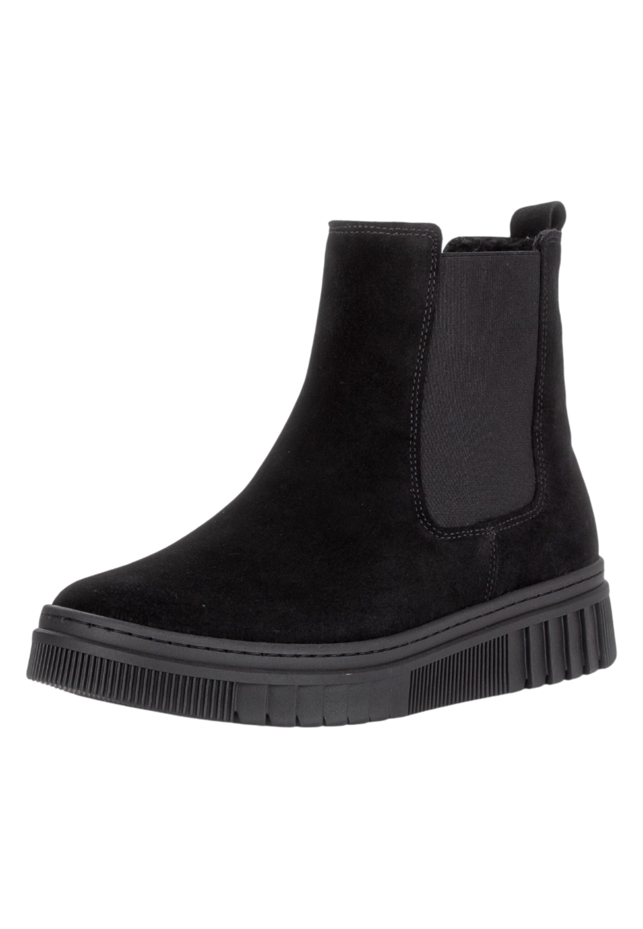 GABOR - Botas chelsea em preto: frente