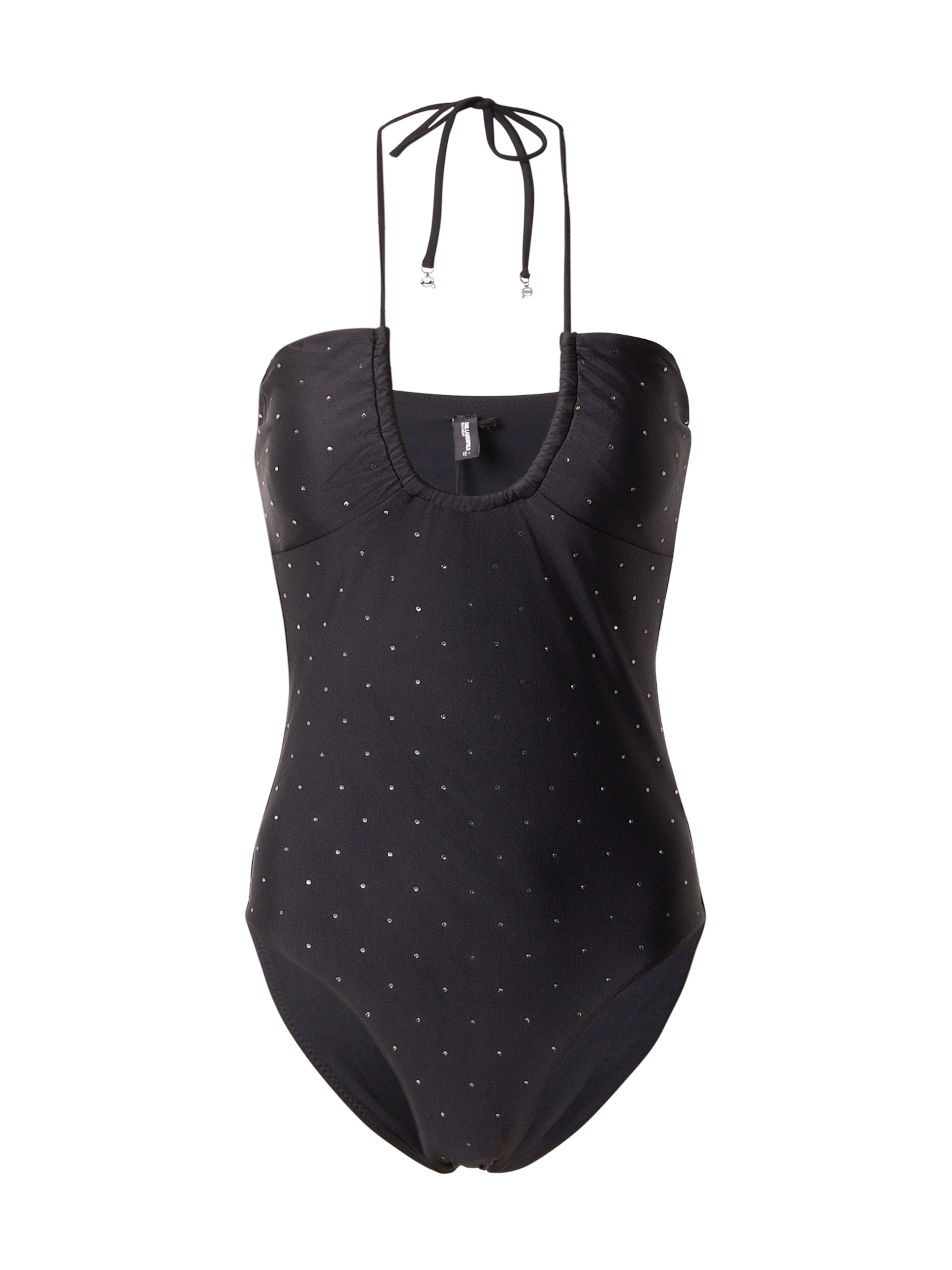 Karl Lagerfeld Badeanzug 'Ikon' in schwarz, Produktansicht