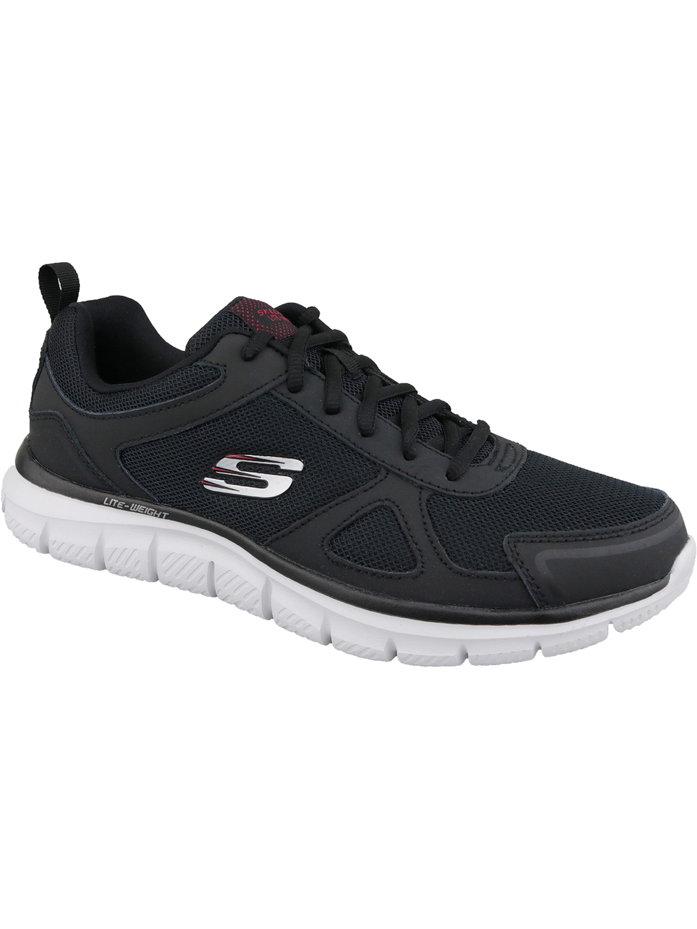 SKECHERS Sneakers 'Skechers Track-Scloric' in Black: front