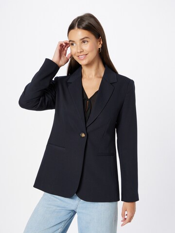 Blazer 'Sakura' Kaffe en bleu : devant