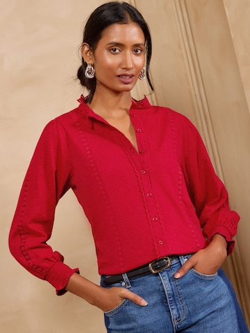 love & roses - Blusa en rojo