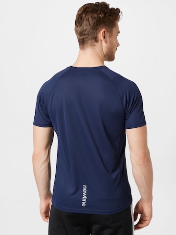 T-Shirt Newline en bleu