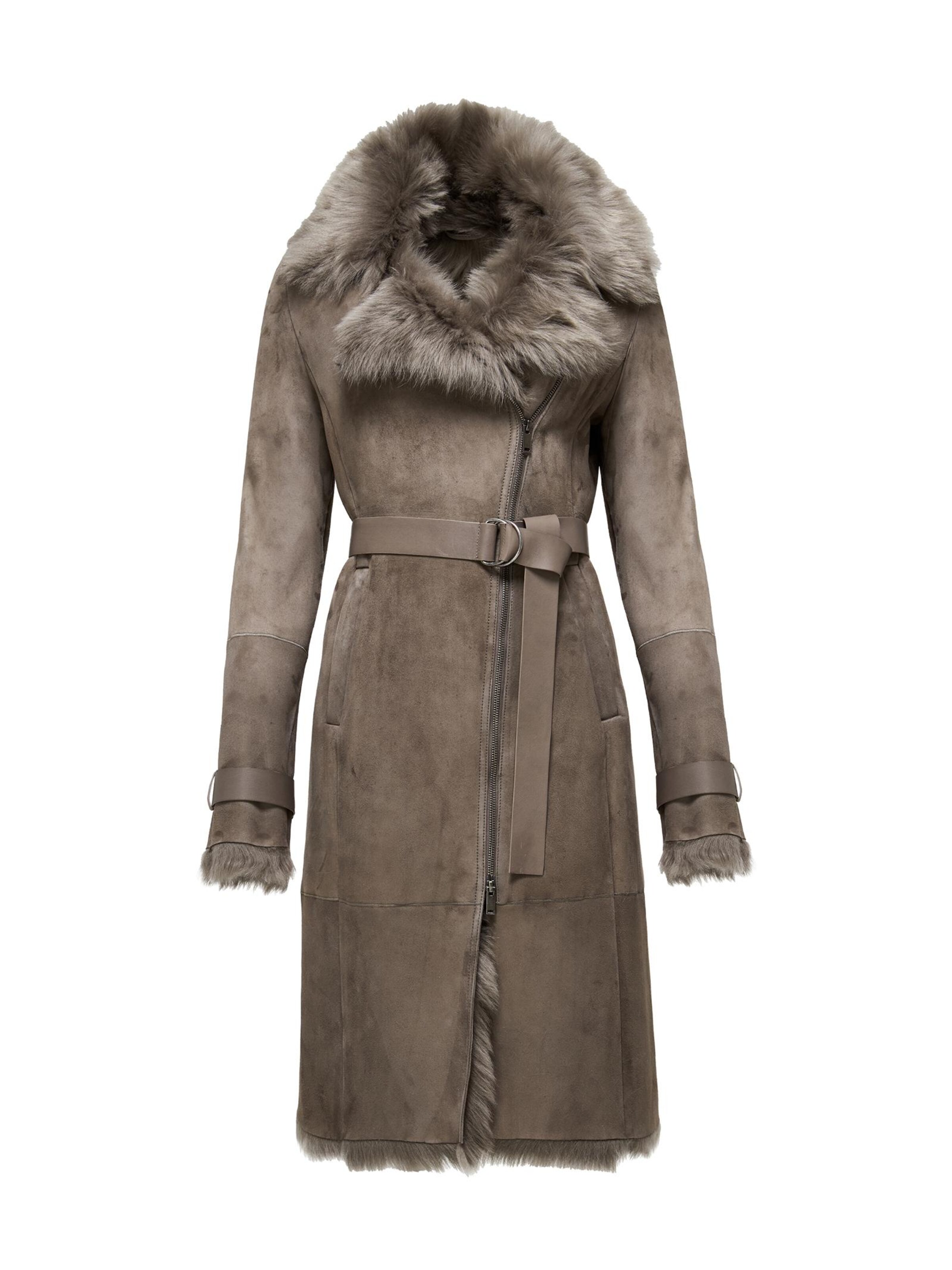 V S P - Abrigo de invierno 'Lyza' en gris: frente