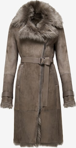 V S P Vinterfrakke 'Lyza' i grå: forside