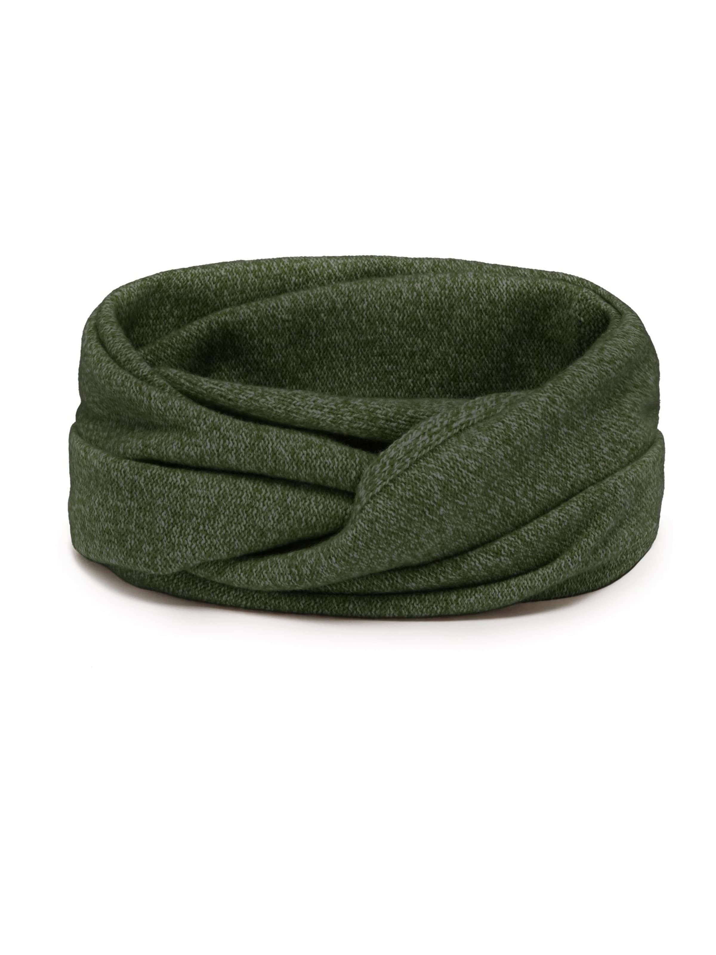 Vivisence Loop scarf '7108' in Green: front