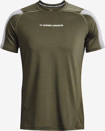 UNDER ARMOUR Functioneel shirt in Groen: voorkant