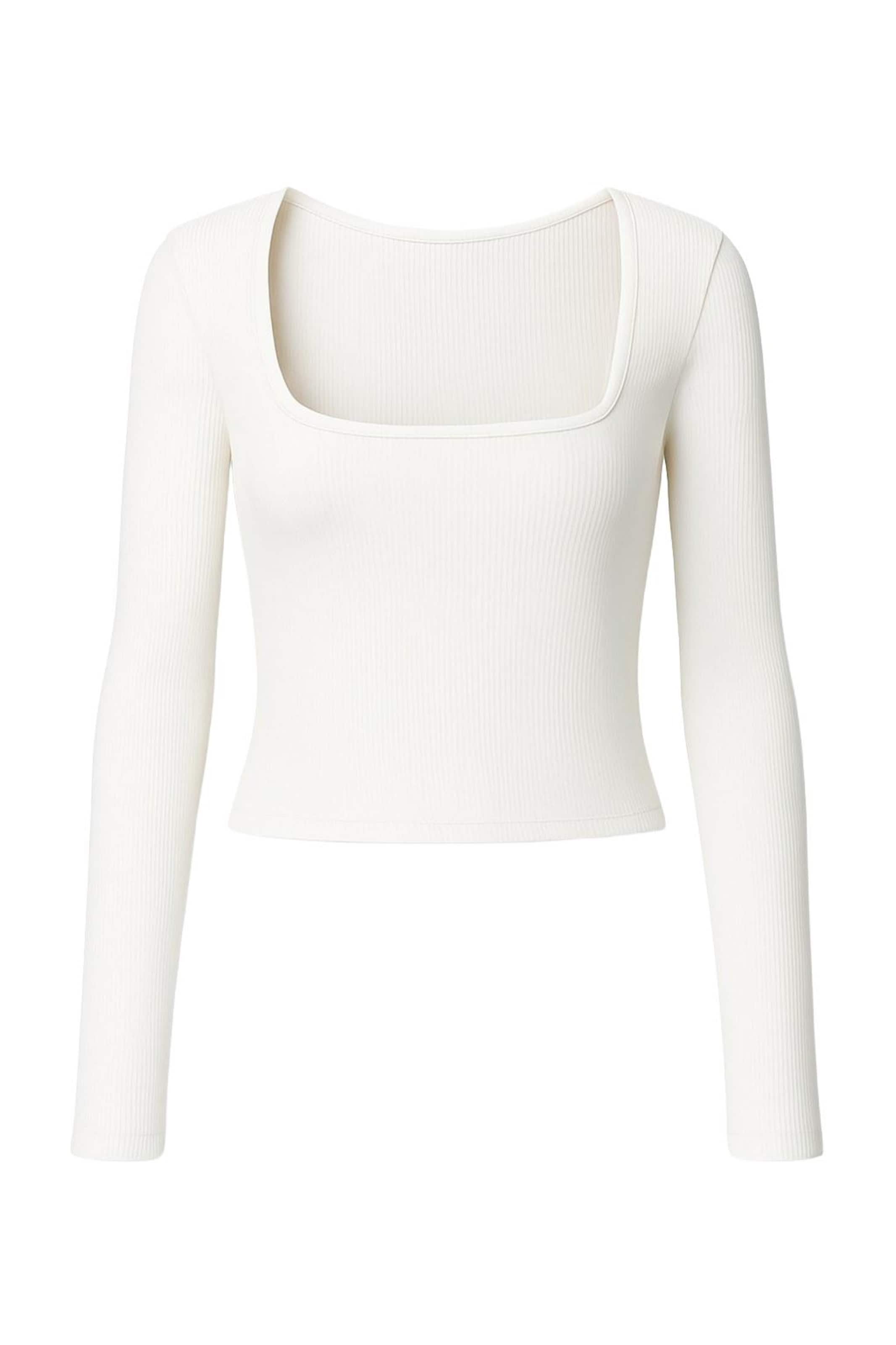 Alexa Dash Blouse in White: front