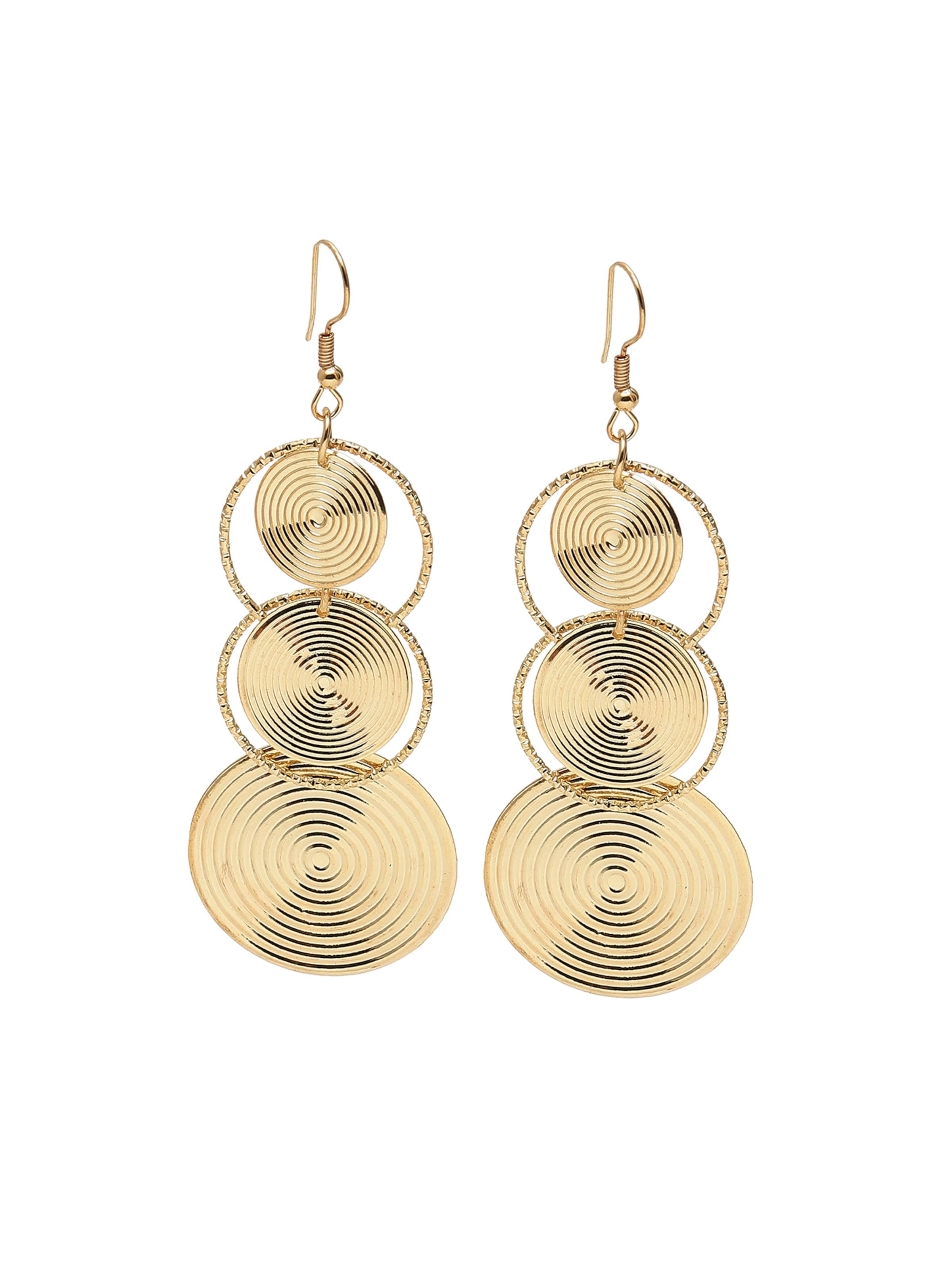 SOHI Fülbevalók ' Lamia ' - arany: elől