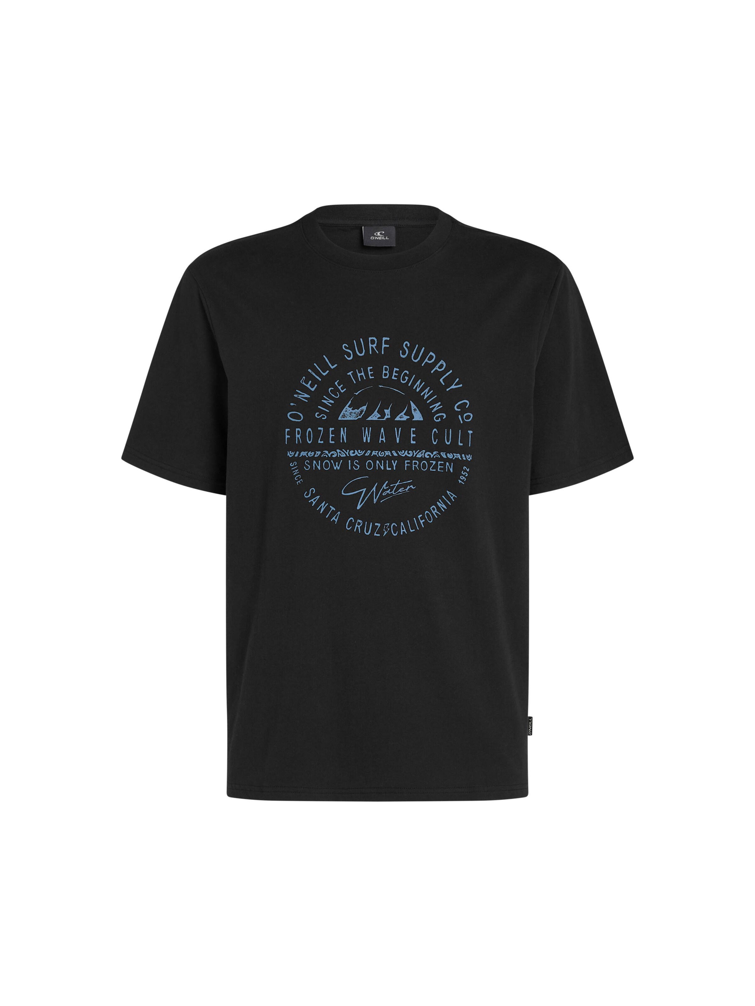 O'NEILL Μπλουζάκι σε μαύρο: μπροστά