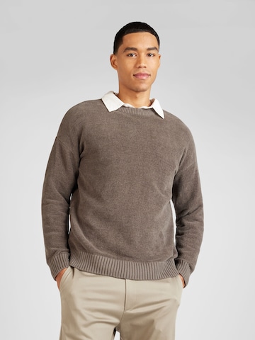 DRYKORN Pullover 'FREDDY' in Braun: predná strana