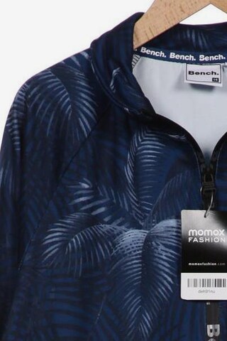 BENCH Sweatshirt & Zip-Up Hoodie in XL in Blue