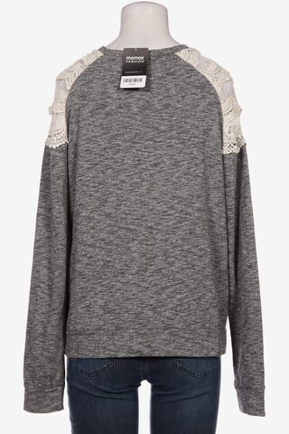 GLAMOROUS Sweatshirt & Zip-Up Hoodie in S in Grey