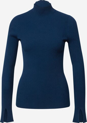 HUGO Sweater 'Sotelline' in Blue: front