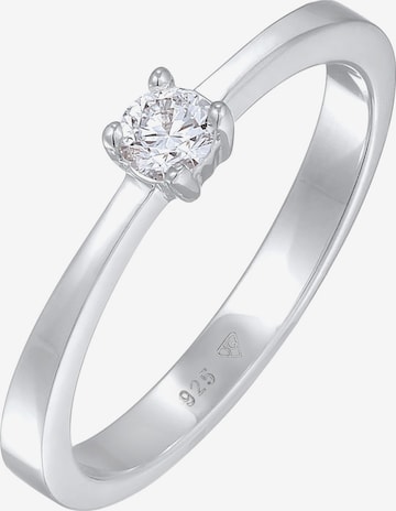 Elli DIAMONDS Ring in Silver: front