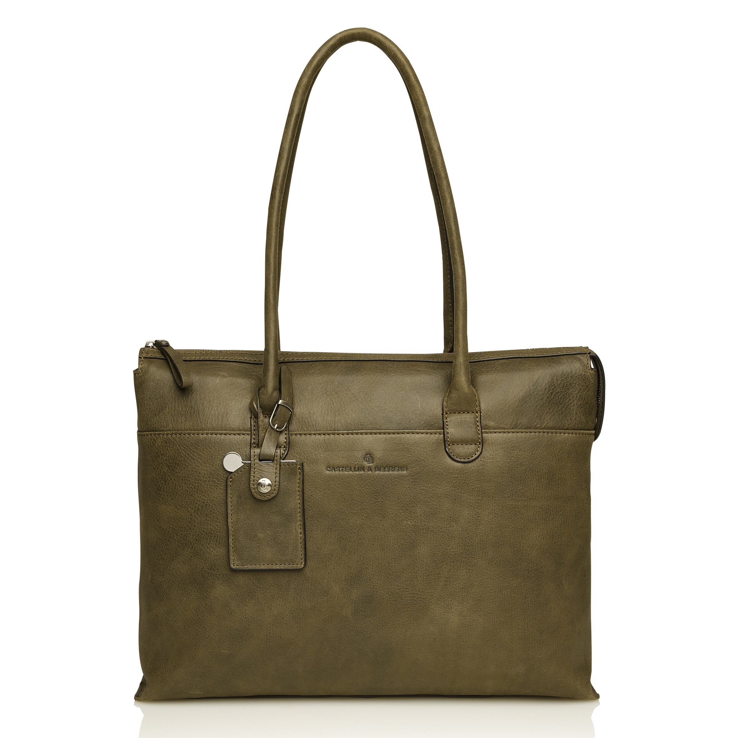 Castelijn & Beerens Shoulder Bag 'Carisma ' in Green: front