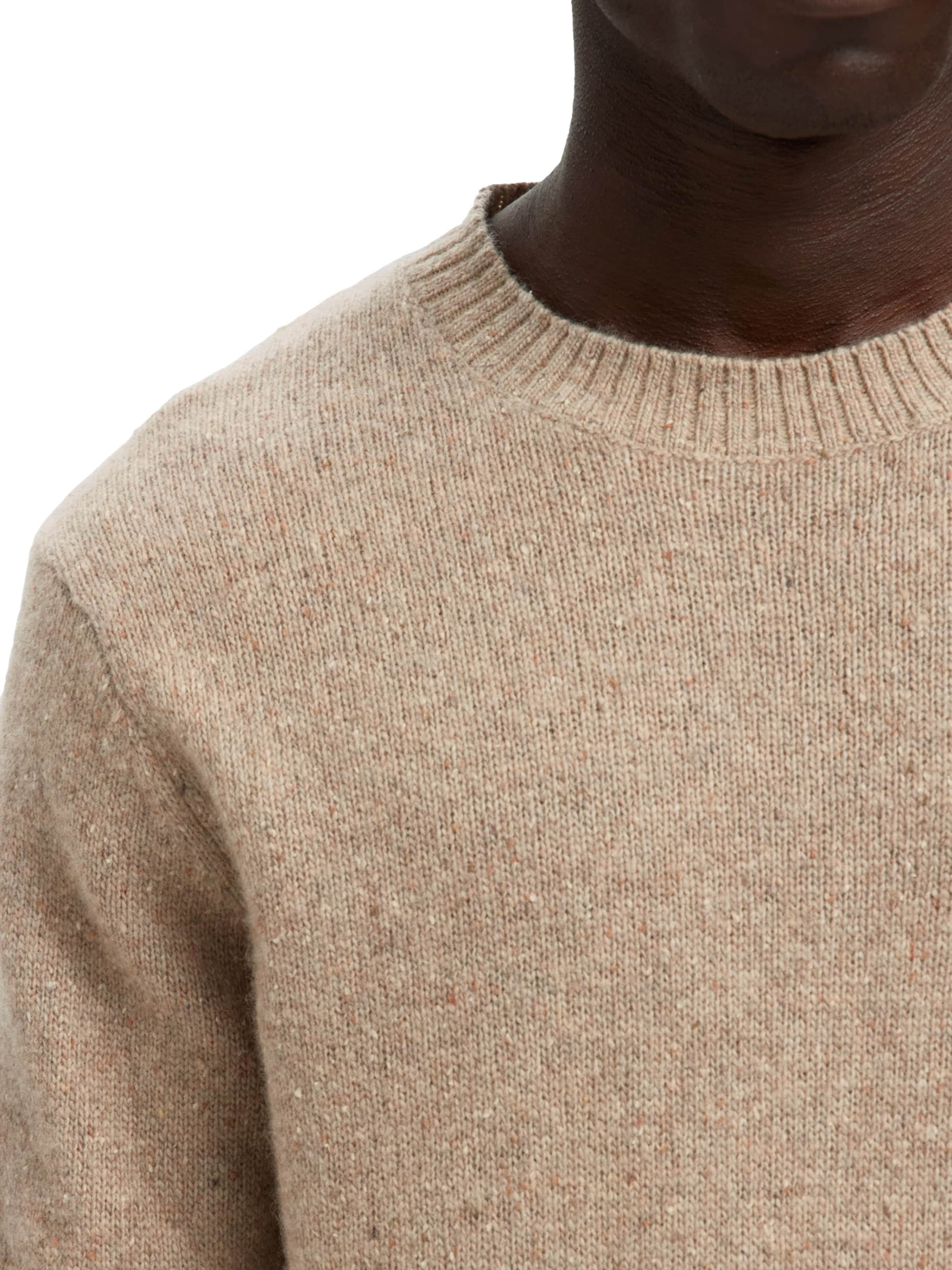 Pull-over 'Neli' SELECTED HOMME en beige