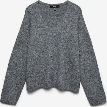 VERO MODA Pullover 'VMBerry' in Grau: Vorderseite