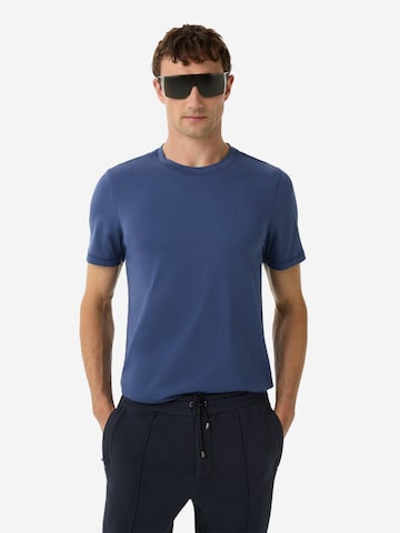 BOGNER T-Shirt 'ROC' in Blau: Vorderseite