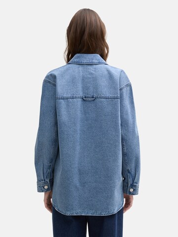 TOM TAILOR DENIM Tussenjas in Blauw