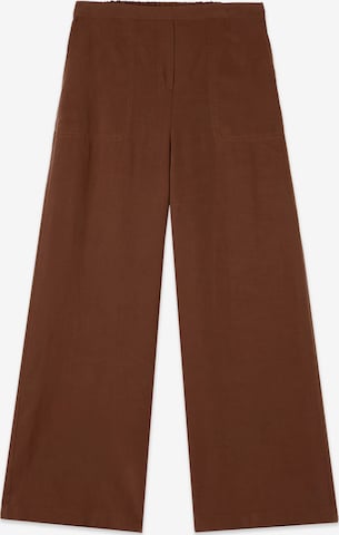 Baggy Pantalon oltre en marron : devant