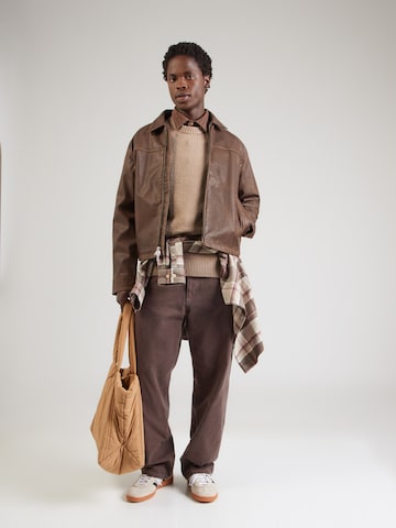 JACK & JONES Sweater 'JCOPOINT' in Beige