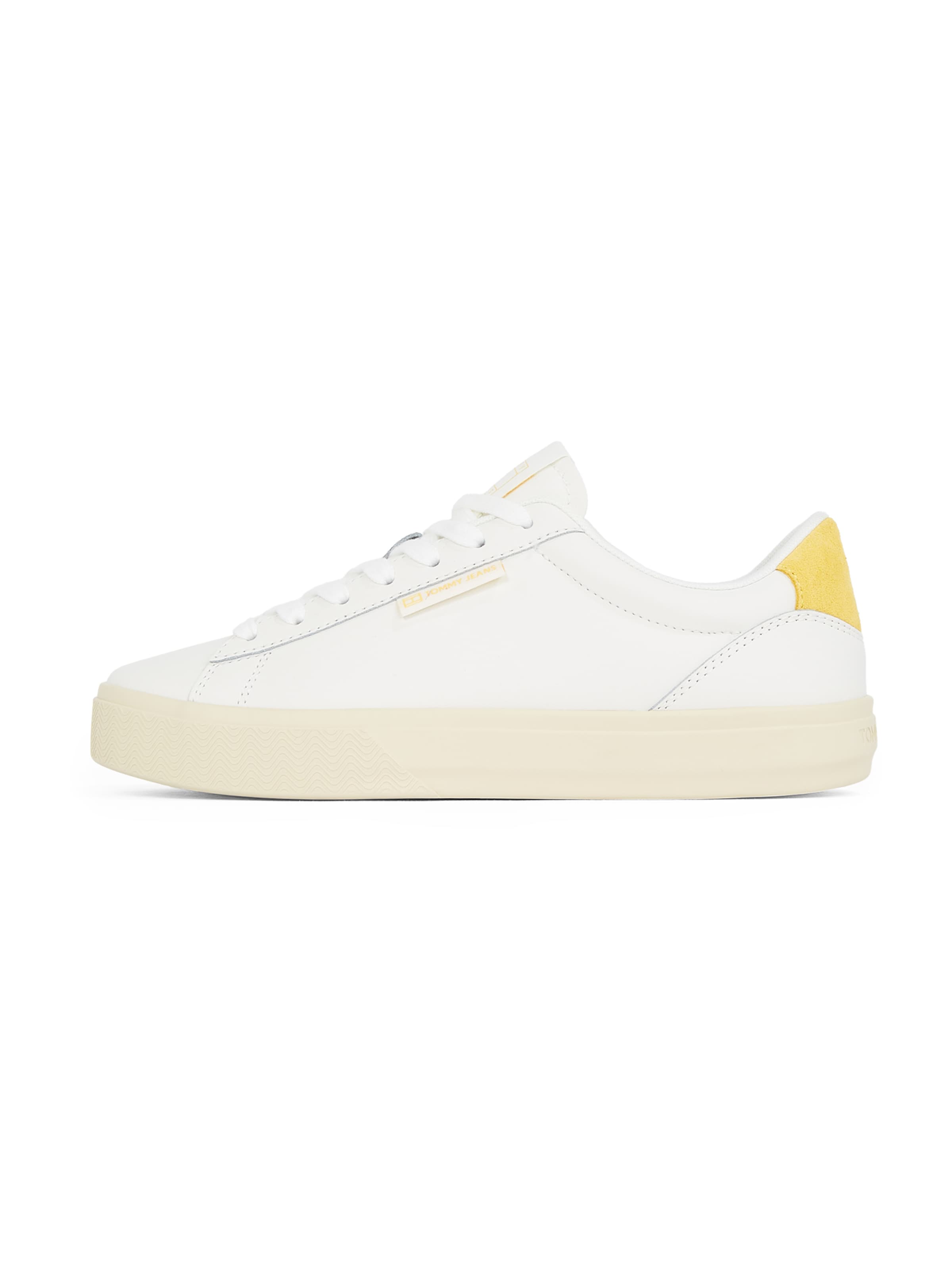 Sneaker bassa 'ESS' di Tommy Jeans in bianco: frontale