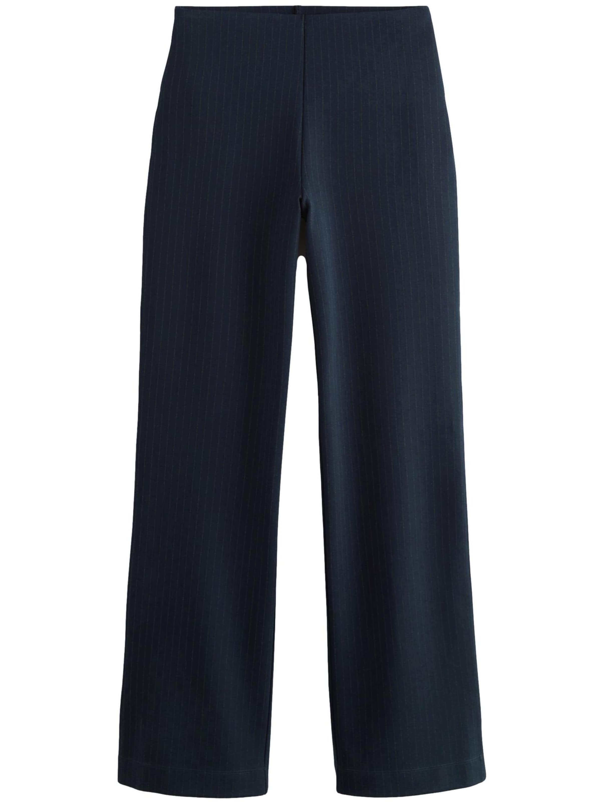 Next Wide leg Broek in Blauw: voorkant