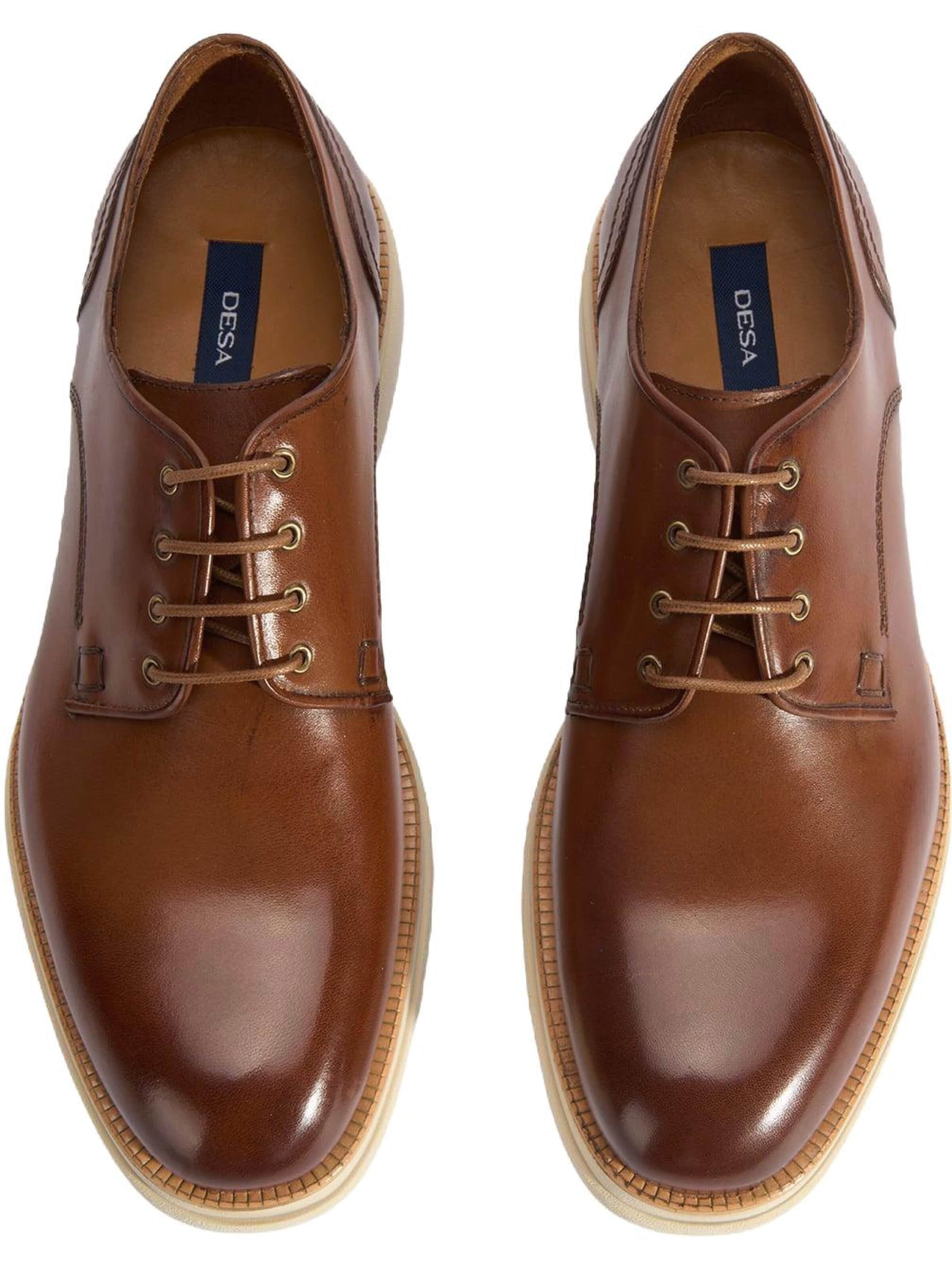 Desa Schnürschuh 'Beleg'‌‌‌‌‌ in Braun
