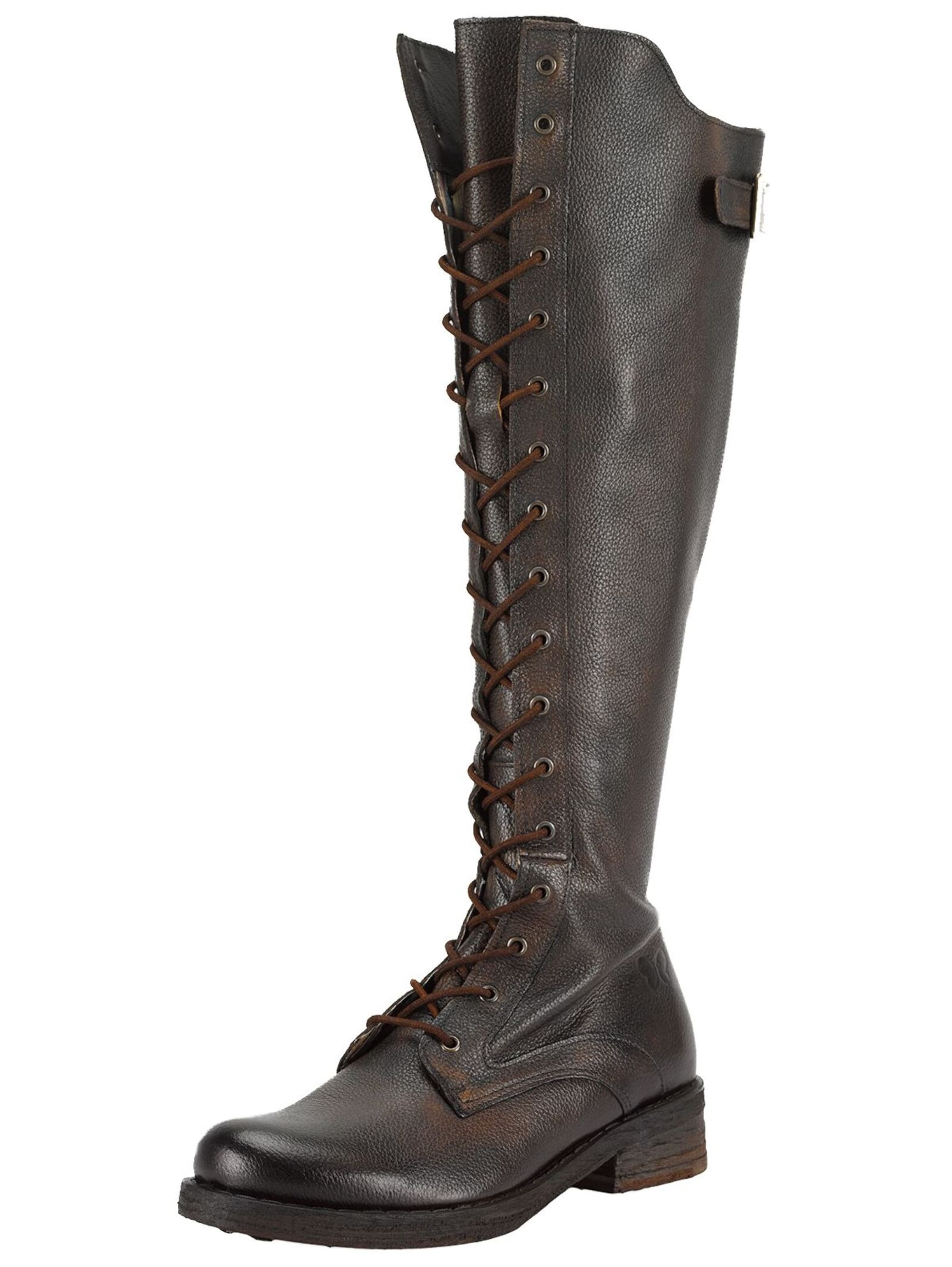 Bottes à lacets 'Gredo A425' FELMINI en marron : devant
