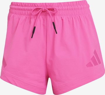 ADIDAS SPORTSWEARLoosefit Sportske hlače 'Z.N.E.' - roza boja: prednji dio
