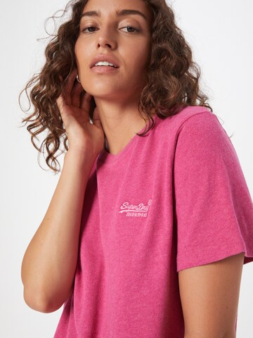 Superdry Koszulka w kolorze różowy