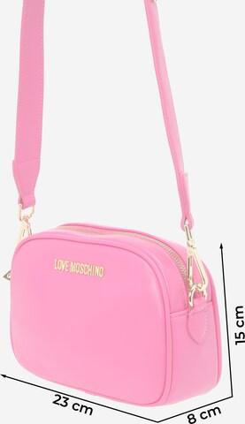 Love Moschino Taška přes rameno – pink