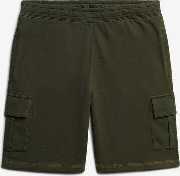 Pantalon cargo Superdry en vert : devant