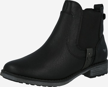 MUSTANG Chelsea Boots in Black: front