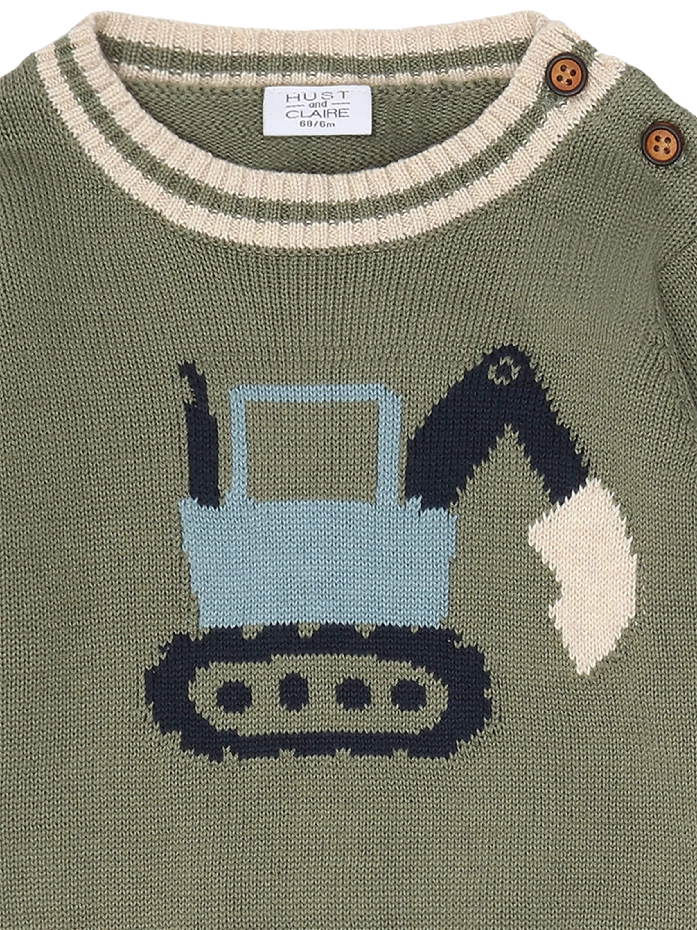 Hust & Claire Свитер 'Pilou' в Зеленый