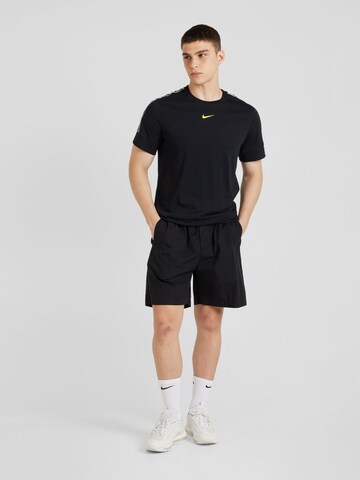 SELECTED HOMME Ohlapna forma Hlače | črna barva