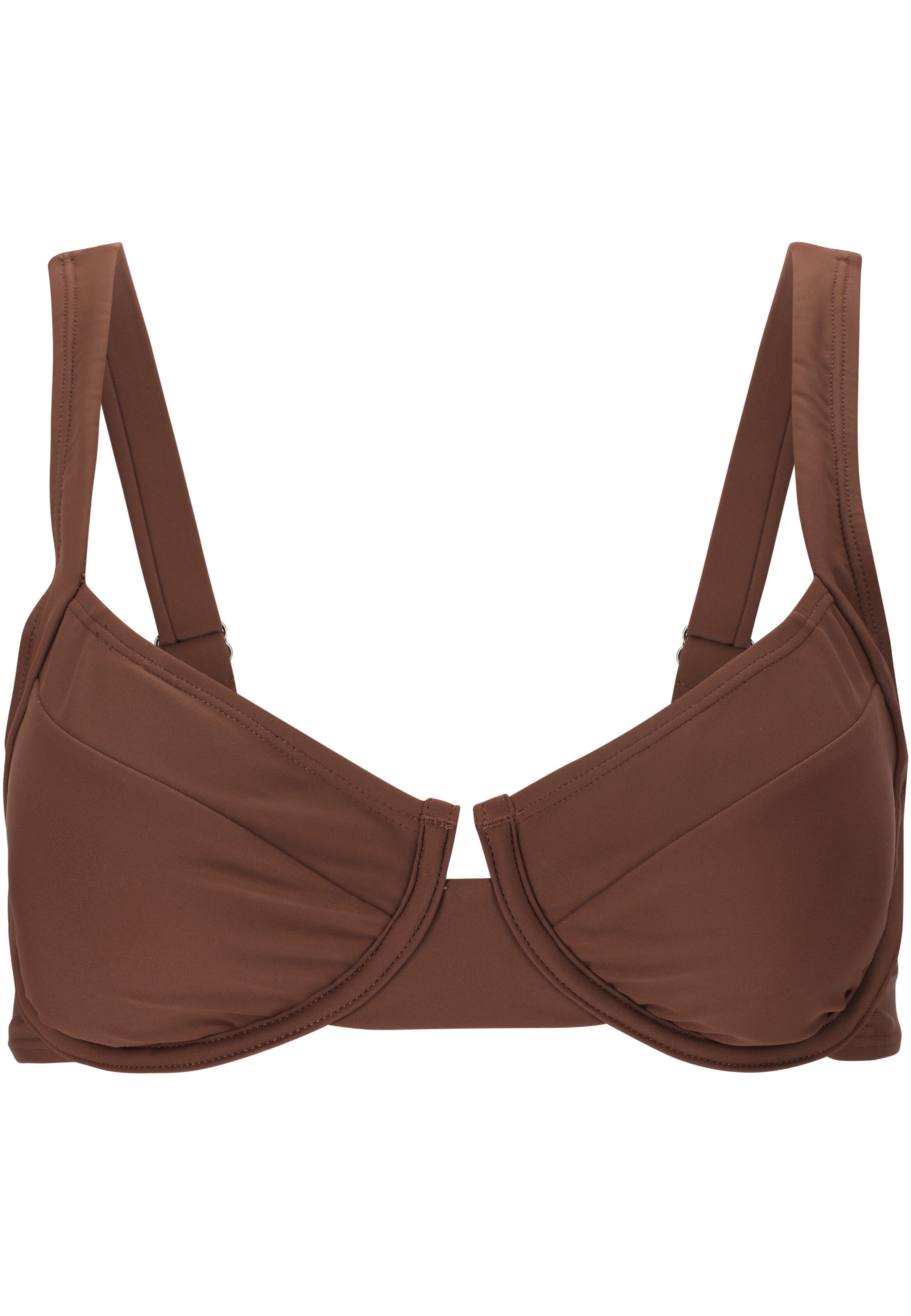 NOU Bikini top 'Yurika' in Brown: front