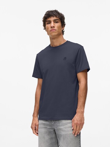 Karl Lagerfeld Majica 'Kameo' | modra barva: sprednja stran