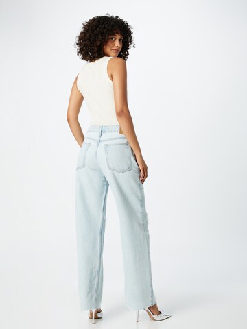 rag & bone Wide Leg Jeans 'LOGAN' in Blau