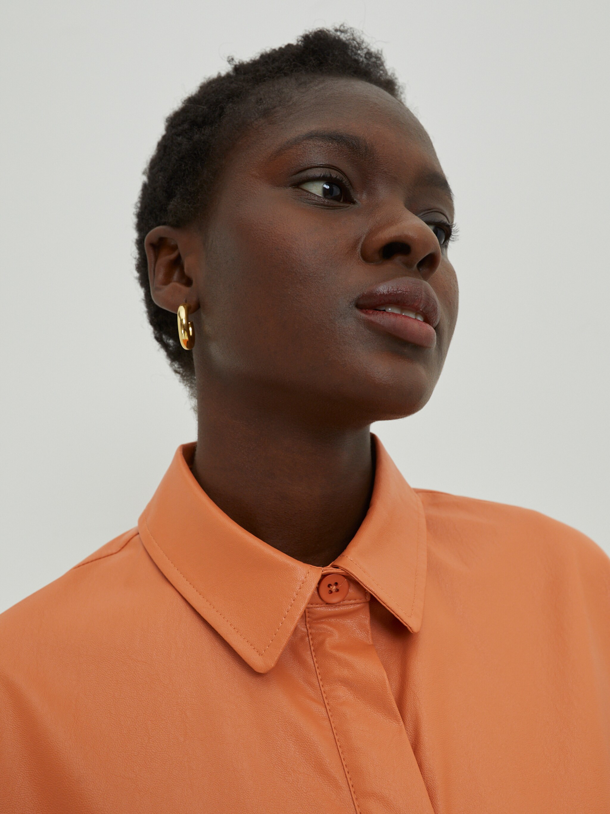 EDITED Producten Jurk 'Charlotte' Oranje